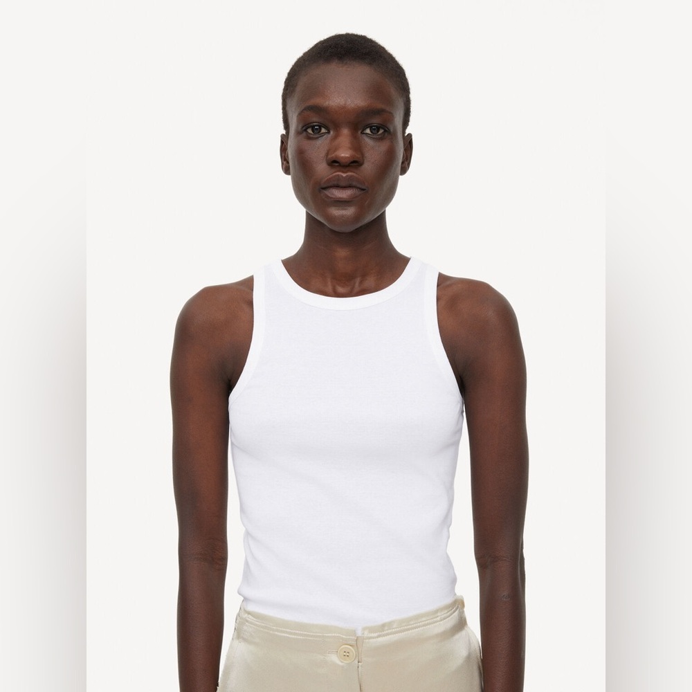 BY MALENE BIRGER‎ Amiee Tan Cotton Tank Top Size XS